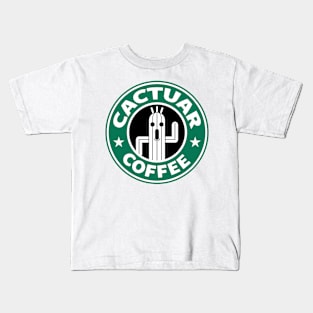 Cactus Fantasy Coffee Kids T-Shirt